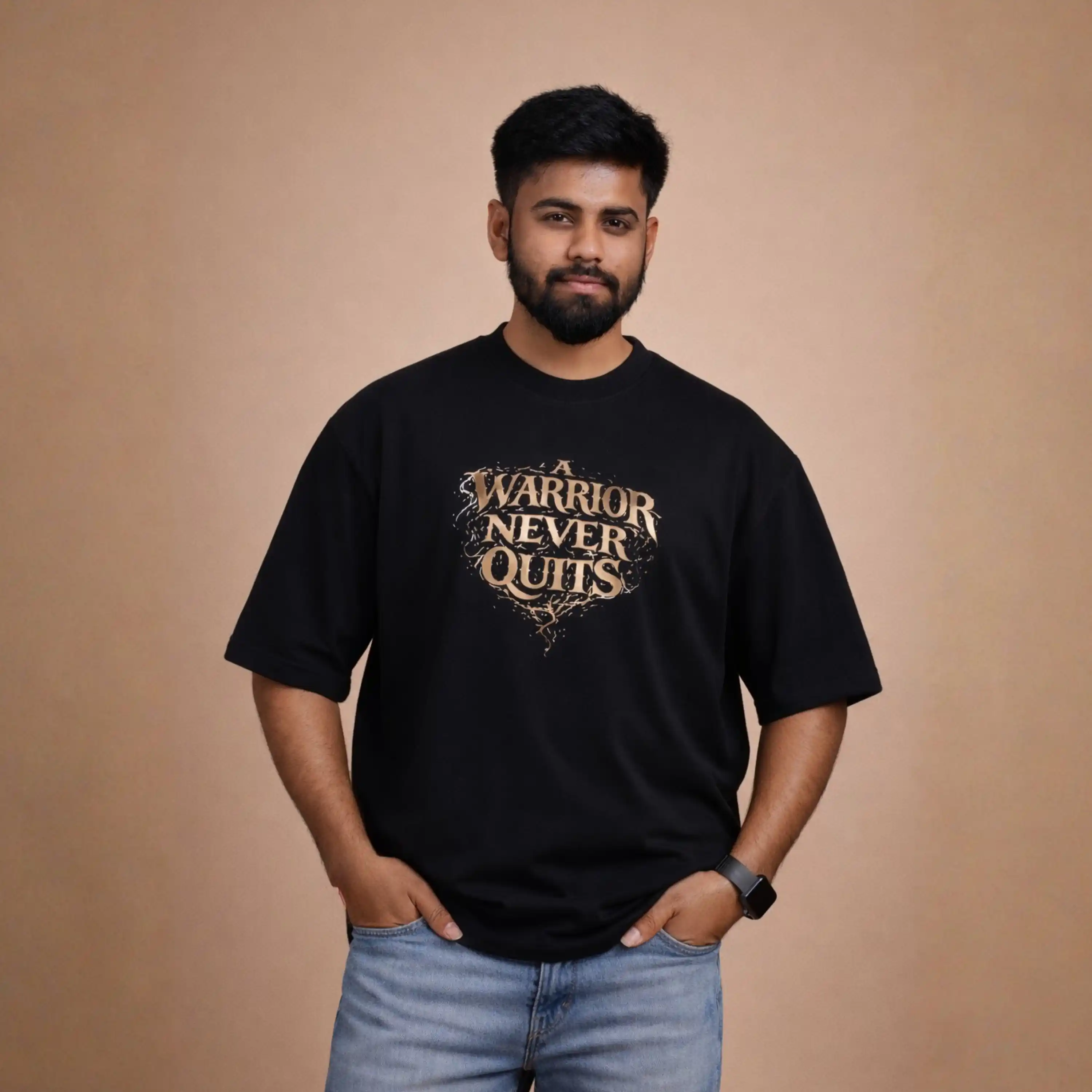Serpent Oversized Tee — alternate view